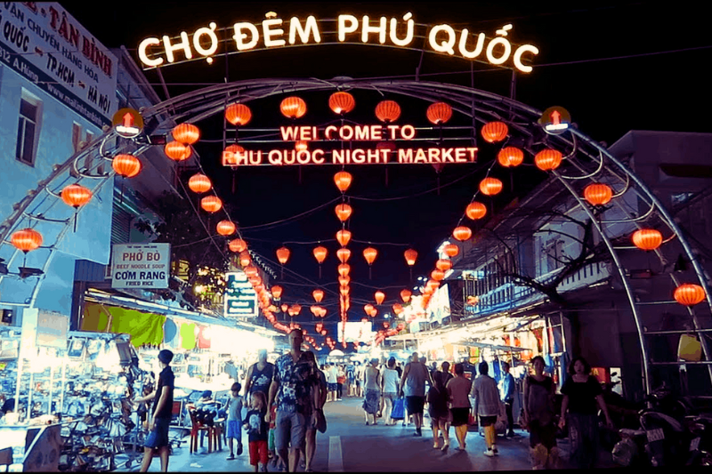 Phu Quoc Night Market - a destination always busy and bustling at night